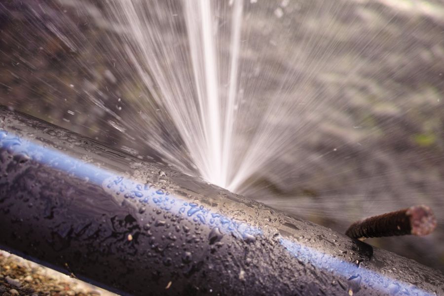 Burst Pipes by All Dry Services of Richmond